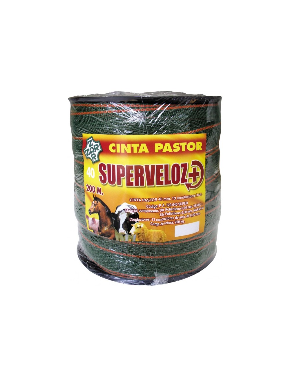 PASTOR CINTA 40MM SUPERVELOZ ZAR