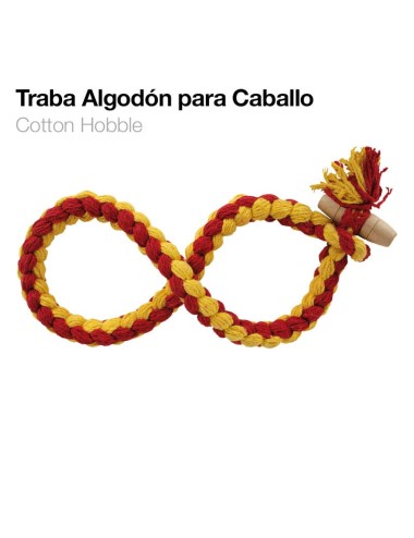 TRABA CABALLO ALGODON COLORES 5651