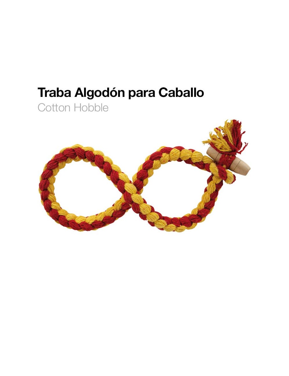 TRABA CABALLO ALGODON COLORES 5651