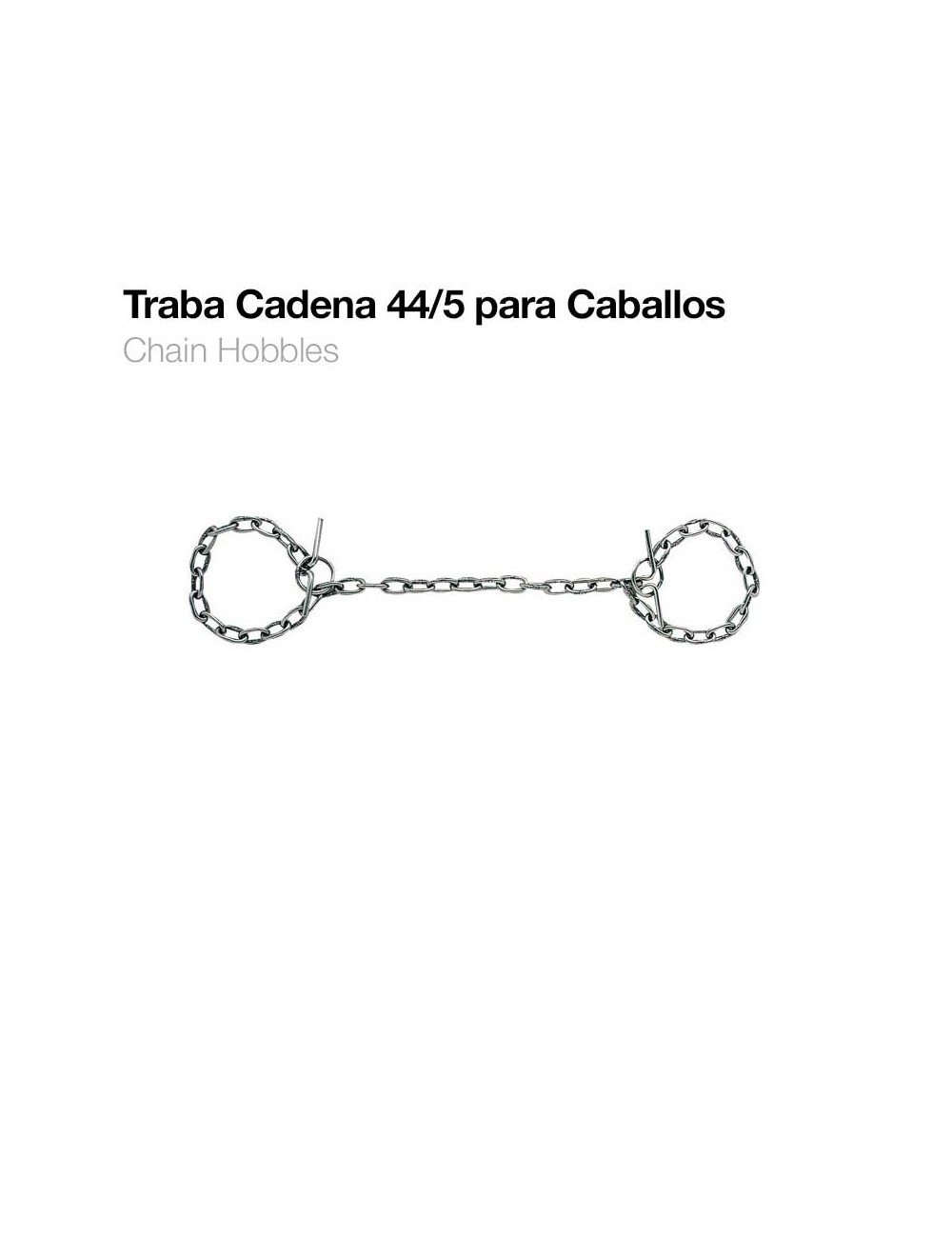 TRABA CABALLO CADENA 44/5 ZALDI