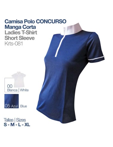 CAMISA POLO CONCURSO M/C KRST 081 ZALDI