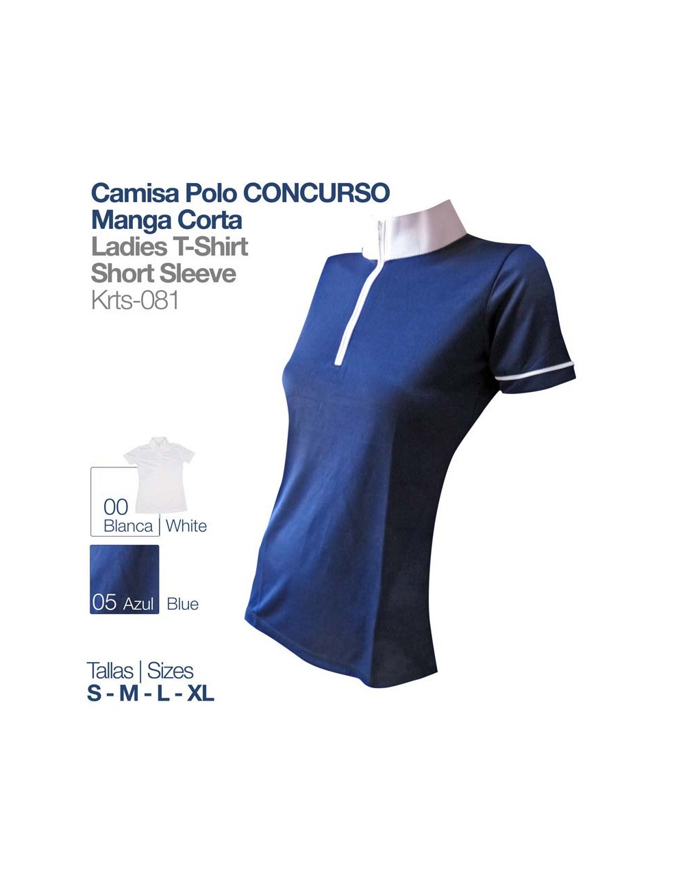 CAMISA POLO CONCURSO M/C KRST 081 ZALDI