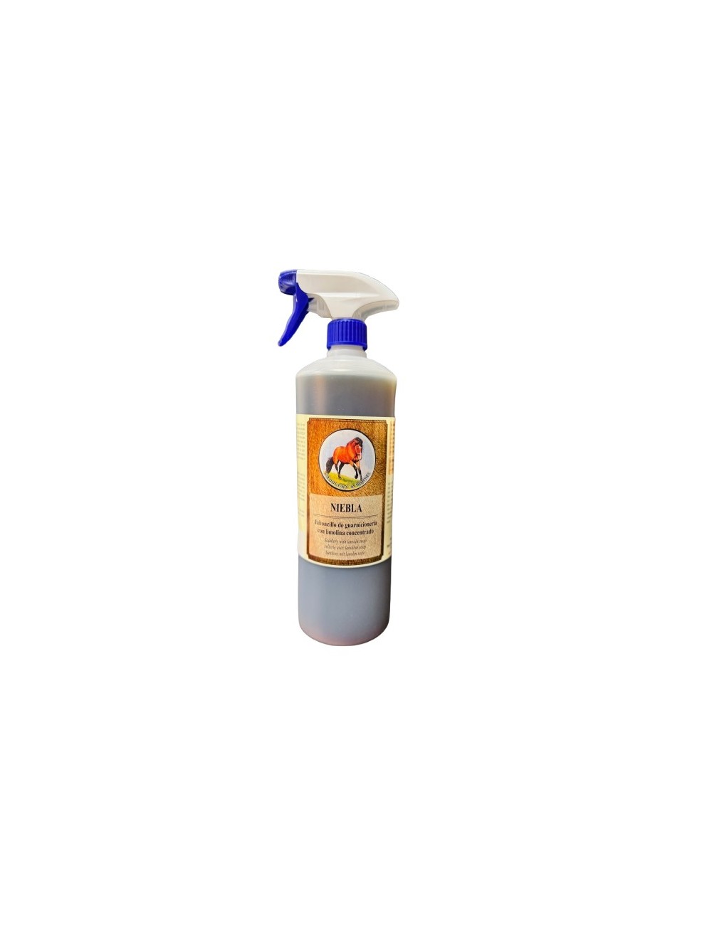 SADDLERY JABONCILLO NIEBLA PLUS LANOLINA 1000ML.