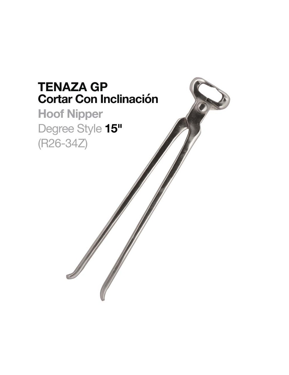 TENAZA HERRAR CORTAR INCLINACION R26-34Z